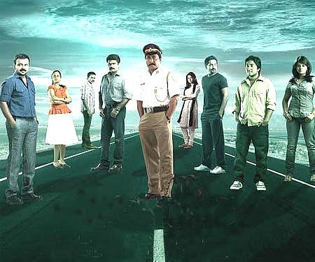 The poster of 'Traffic'.
