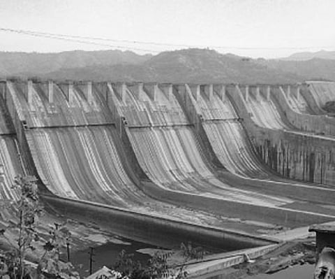 The Sardar Sarovar Dam project on the Narmada river which was funded by The World Bank.