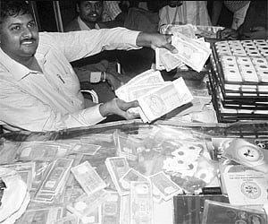 Philatelic Hobbies Society organising a three-day Hyderabad Coins Notes Fair-2011 from July 29 to 31 at FAPCCI in Hyderabad. (Express Photo)