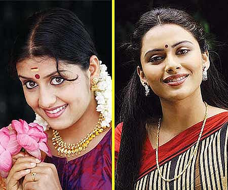 Sarayu and Dhanya Mary Varghese (Pics: ENS).
