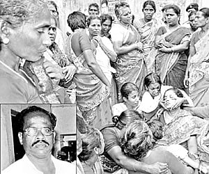 Streets of Tiruvarur wore a deserted look after violence broke out following the murder of District Secretary of CPM-affiliated All India Farm Workers