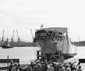 IPV Rani Rashmoni Launched at Hindustan Shipyar