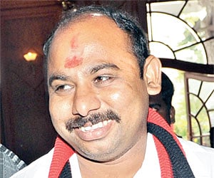 Rowdy DMK nominee gets ticket to jail