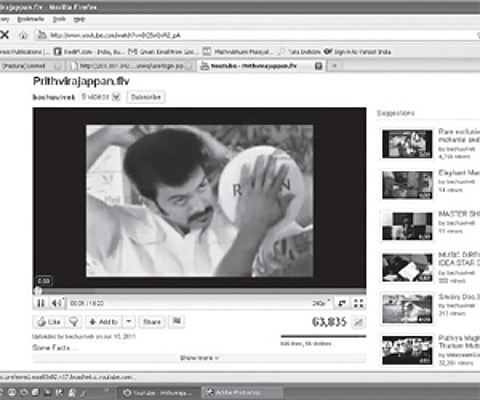 Spicy YouTube Video on Prithviraj and Wife may I