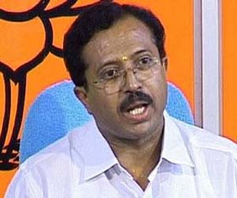 BJP state president V Muraleedharan.