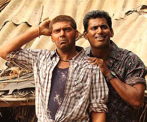 A still from 'Avan Ivan' (Agencies Picture).