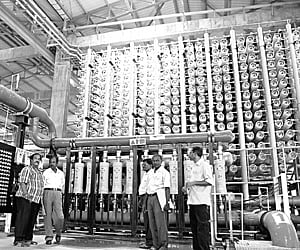 The water desalination plant in Chennai (ENS)