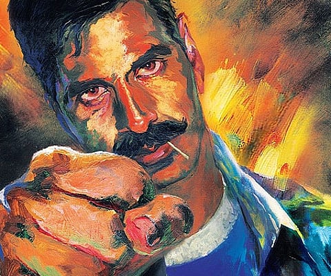 A still from the movie 'Rowdy Rathore'.