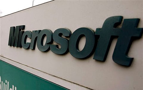 Microsoft reports first loss as public company