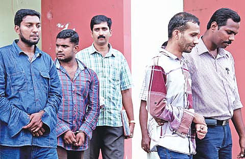 Three terror suspects in CB net