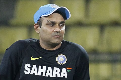 Sehwag raises questions by skipping net session again