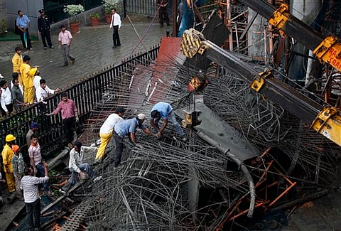 Mumbai: Metro bridge slab collapses; one dead, 11 injured
