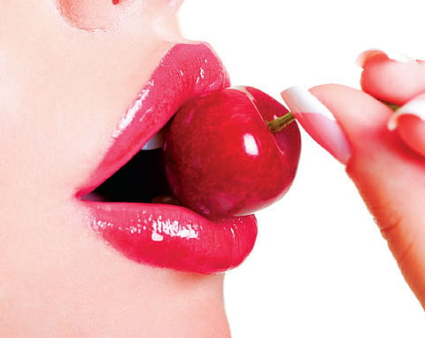 Lip smacking
