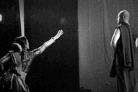 ‘Karuna’ comes on stage; draws applause