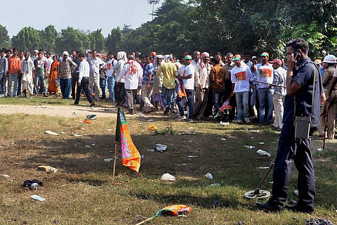 Patna bomb blasts: Suspect detained at Delhi airport