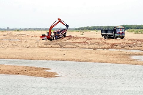 Mining Ban: Contractors Flirt with Salty Sand