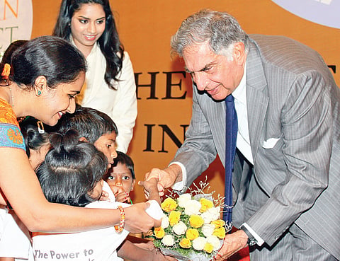 Malnutrition a National Problem, Says Ratan Tata