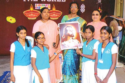 Safe Diwali at St Antony's girls higher secondary school