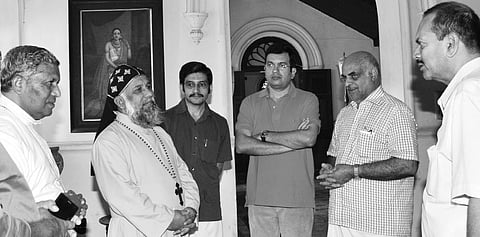 Post-funeral Rites of Uthradom Thirunal Marthanda Varma Held