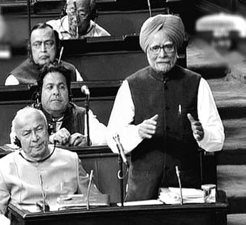 Aggressive PM takes on BJP in duel of verses