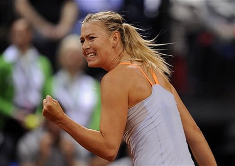 Sharapova beats Li in Porsche GP final