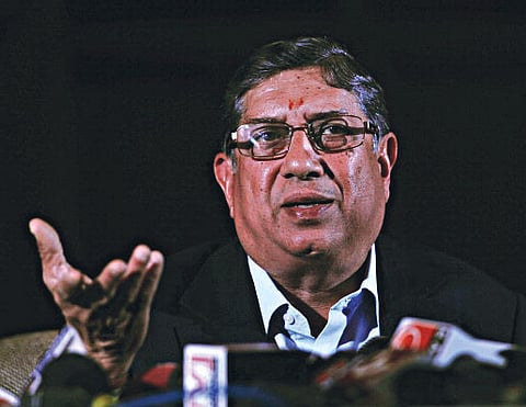 Srinivasan remains in defiant mood