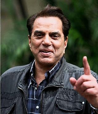Dharmendra most handsome person, says Madhuri