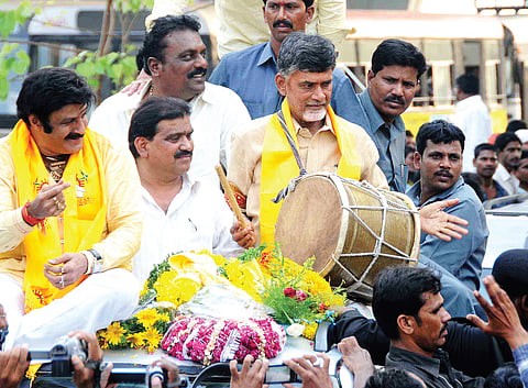 Naidu hopes for gain after yatra pain