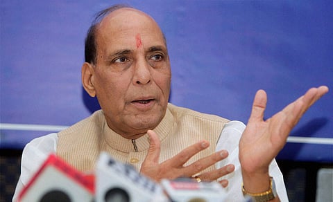 Rajnath rules out Sangh's role in Advani's resignation