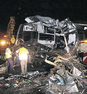 Woman dead, three hurt in road mishap