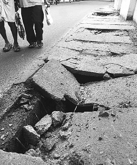 Monsoon woes of city