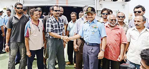 'Rough sea, strong winds greatest challenge'