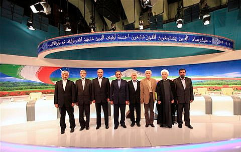 Iran presidential candidates debate freedoms