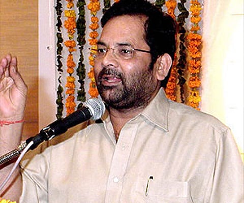 Advani neither supporting nor opposing anyone: Naqvi
