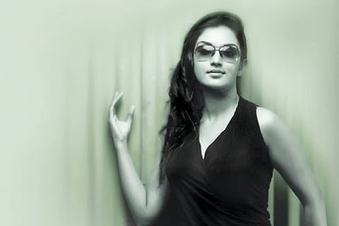 Honey Rose on cloud nine