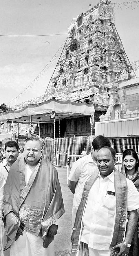 Balaji temples at Badri, Kedar