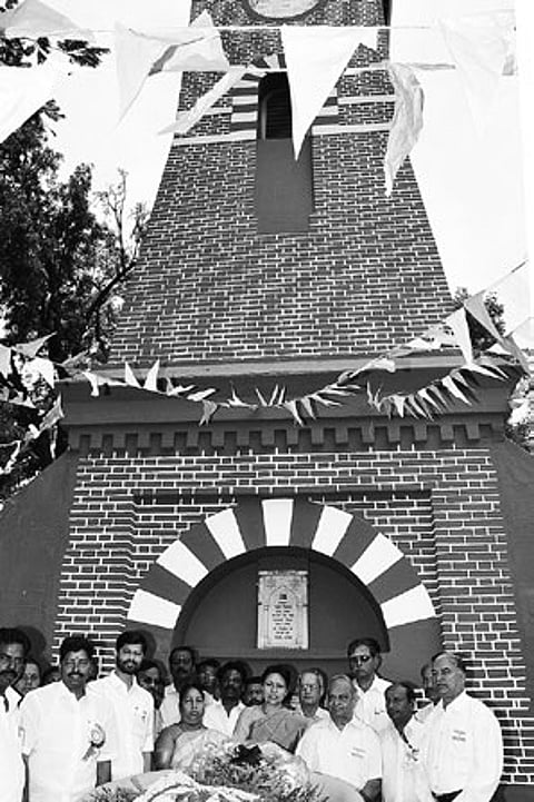 Finally, Tiruchy war memorial draws attention