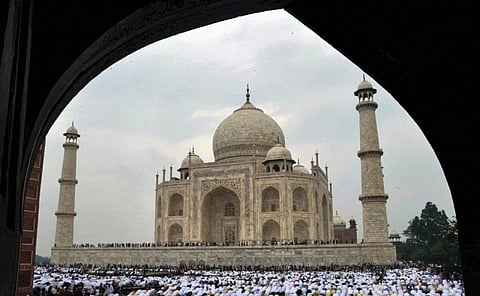 "Taj Mahal is a mausoleum and each mausoleum is 'Waqf' and comes under the Sunni Central Waqf Board," the state Urban Development Minister told reporters. (PTI File)