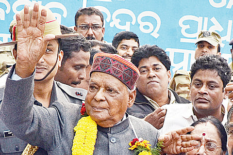 Former Odisha CM and Assam Governor J B Patnaik Passes Away