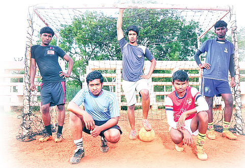 It Takes Five to Play Football