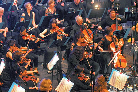 Orchestrating in the land of ragas