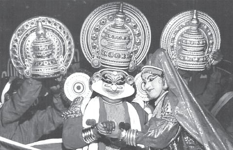 Kathakali artist braces for record performance