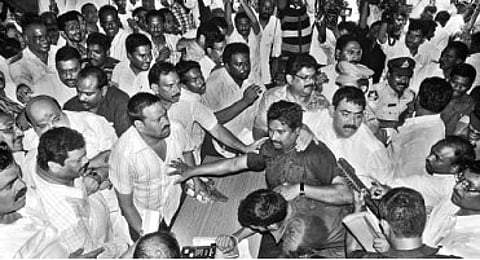 AP, TS People's Reps Clash at Meet
