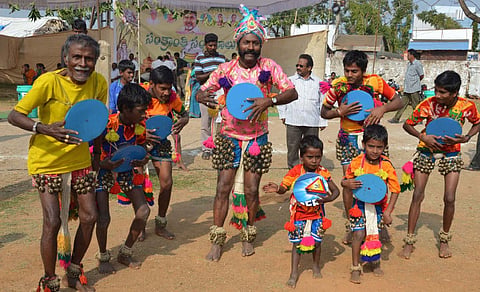 Sankranti Fest Off to a Colourful Start