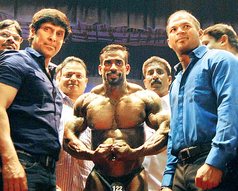 Vikram's Trainer is Steel Man of TN