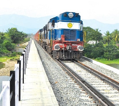 Trial Run Held on Pkd-Pollachi Broad Gauge Line