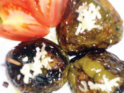 The Magic of pan-fried Stuffed Capsicum