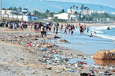 Port City Engulfed by Tide of Filth