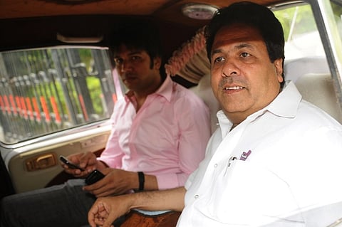 Senior BCCI functionary and IPL chairman Rajeev Shukla (R) (File|AFP)