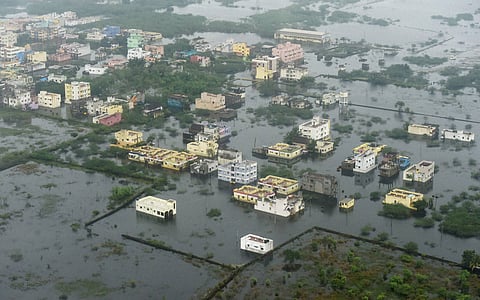 ‘Chennai floods’ and related search terms were keyed into the Google search bar over 26 million times, going by this year’s trends data. | File PTI